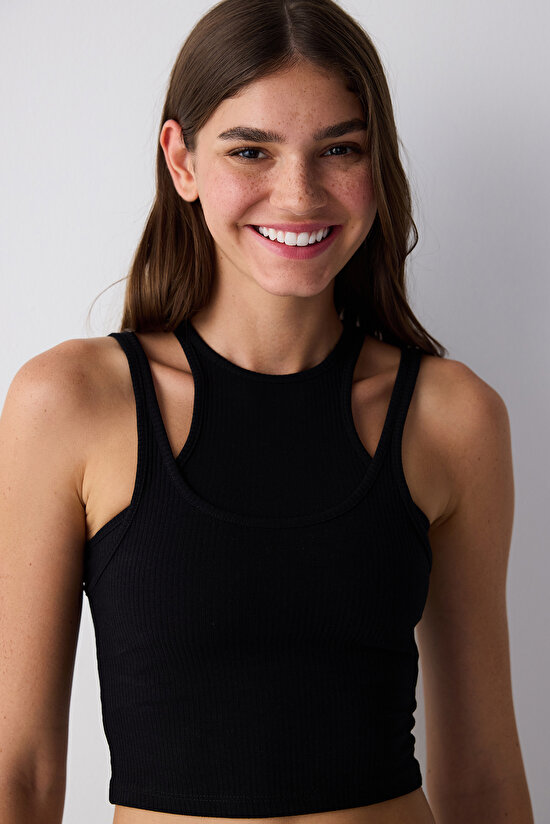 Layer Ribbed Top Layer Ribbed Top - 4