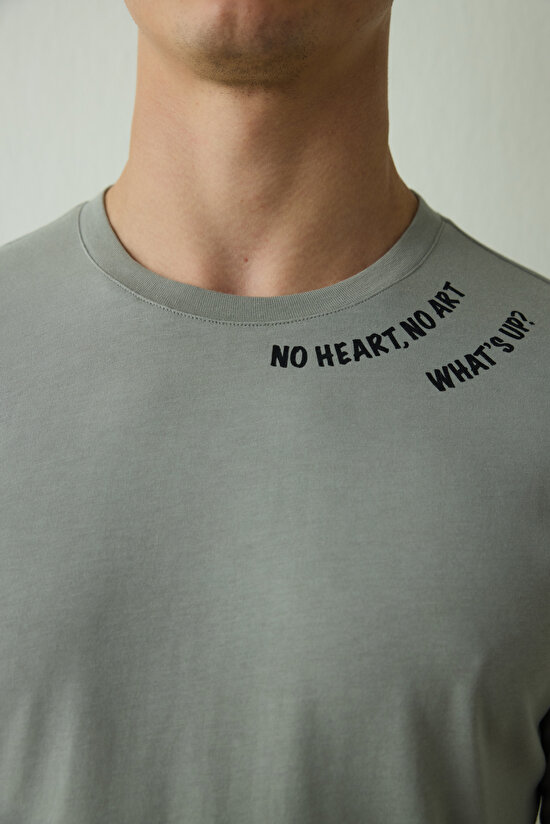 Whatsup Erkek Slogan Baskılı Uzun Kollu Pijama Takımı - 4