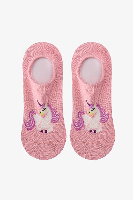 Girls Unilove 2in1 Sneaker Socks - 3