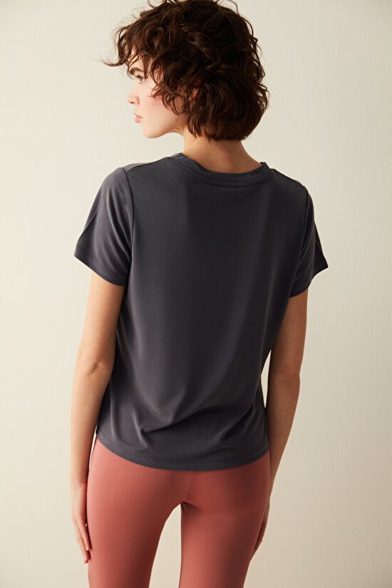 MODAL T-SHIRT, L, AR23 ANTRASIT - 4