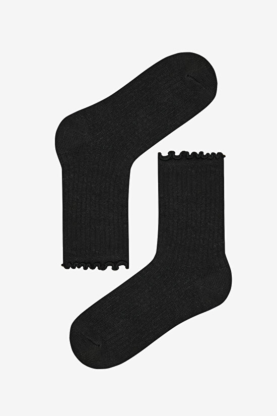 Kız Çocuk Color Frill 4lü Çok Renkli Soket Çorap - 3