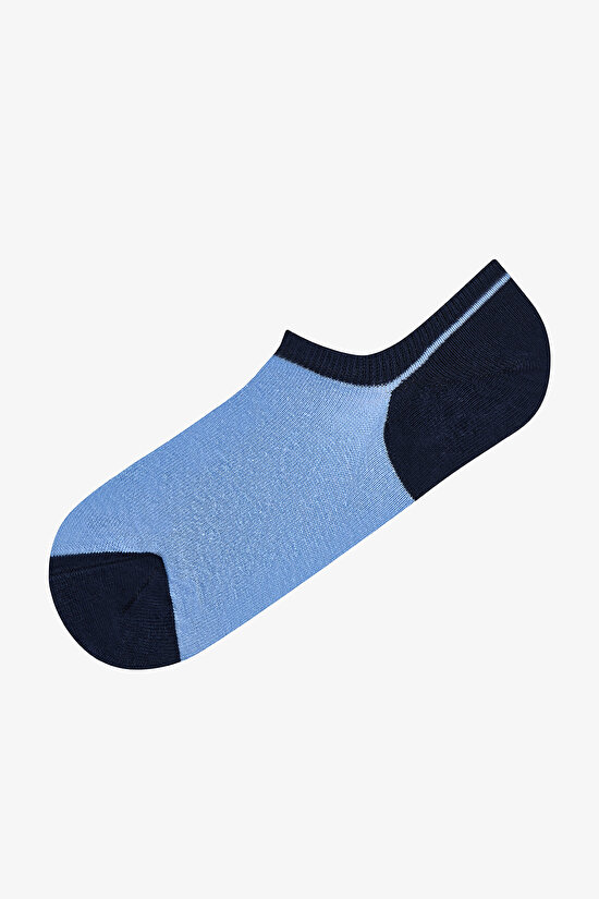 Erkek Renkli Ocean Lines 3'lü Sneaker Çorabı - 3