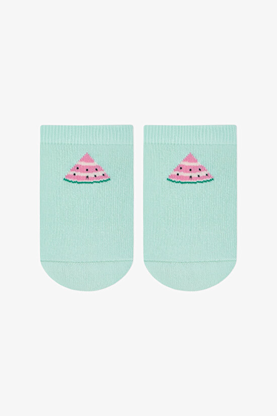 Kız Çocuk Holiday Fun 4'lü Patik Çorap - 5