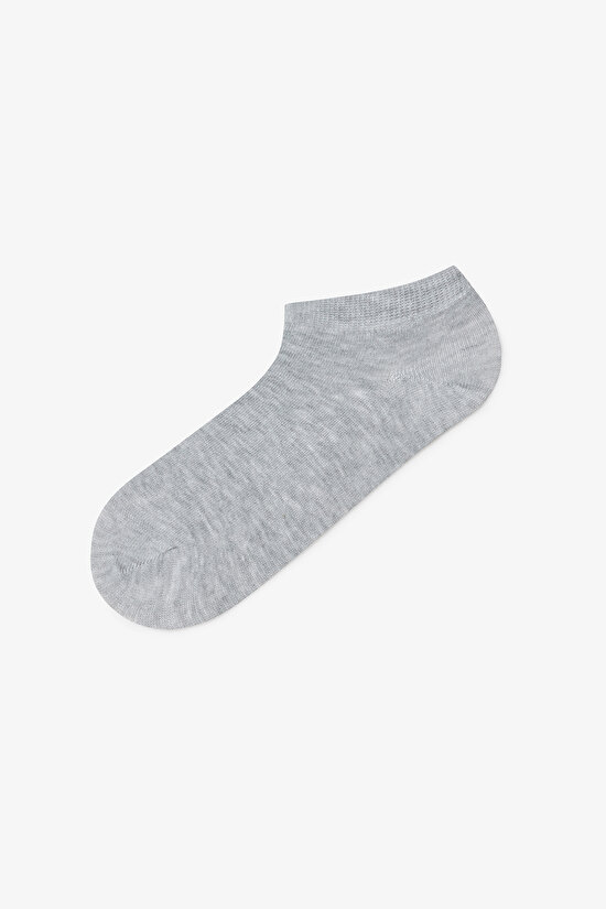 5 Çift Pamuklu Karışık Desenli Patik Çorap - 4