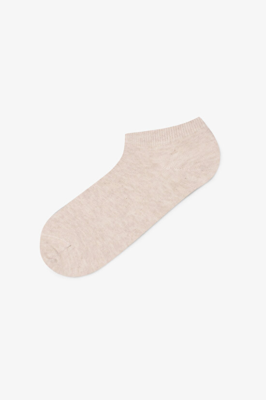 5 Çift Pamuklu Karışık Desenli Patik Çorap - 5