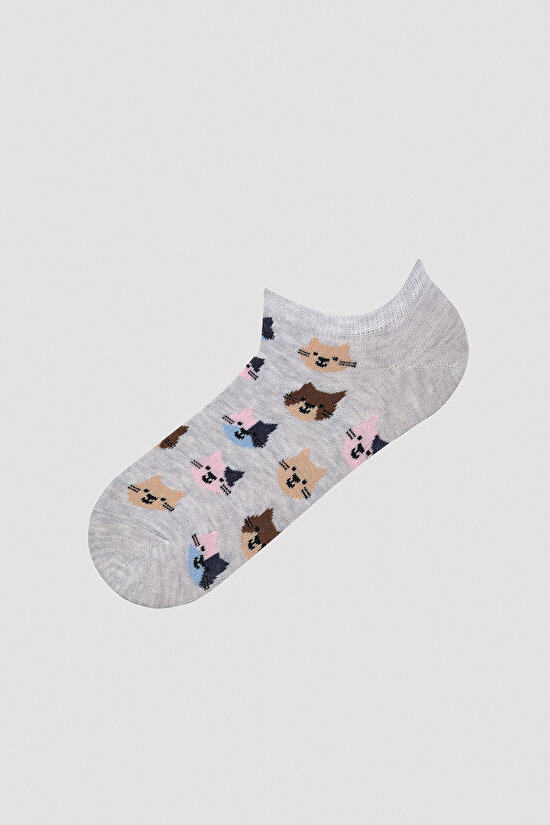 Happy Cats 3in1 Liner Socks - 4
