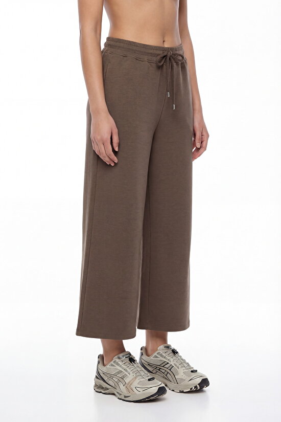 Haki Culotte Modal Pantolon - 5