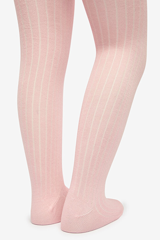 Pretty Rib Lilac  2in1 Tights - 4