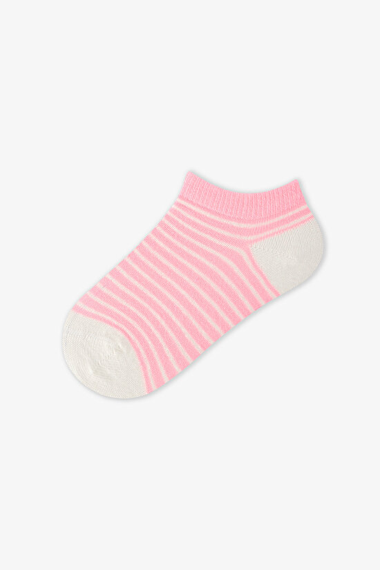 Girls Neon Fun 4in1 Liner Socks - 5