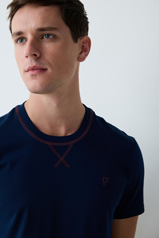 Navy Star Pijama Takımı - 4