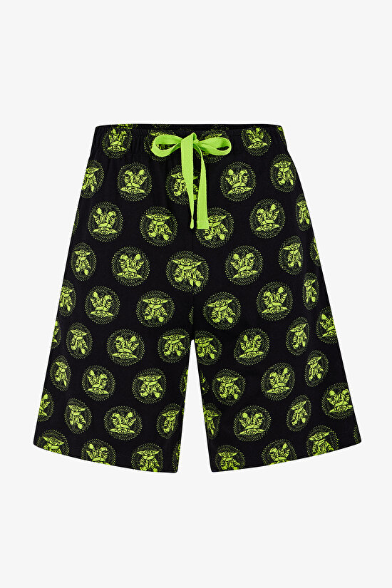 Man Colorful Licensed Grogu Pajama Set - 3