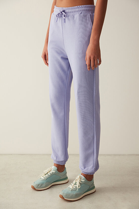 High Rise Active Lilac  Jogger - 1
