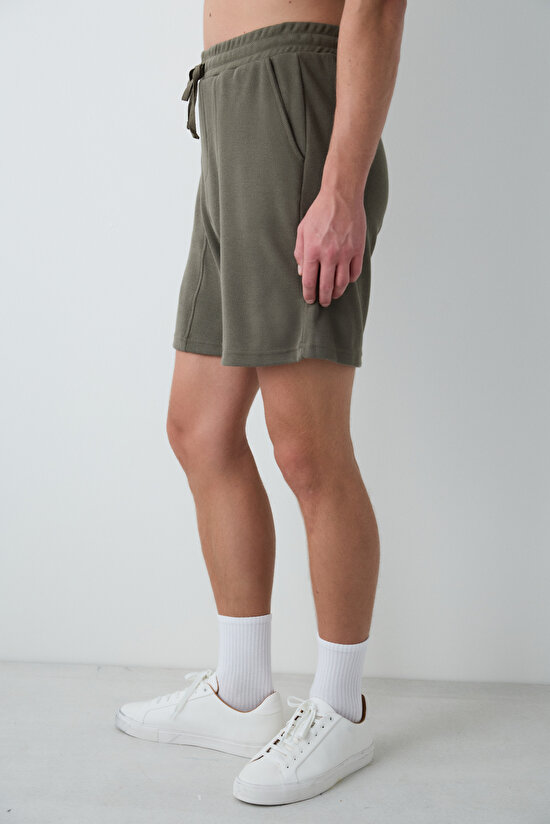 Man Timeless Khaki Short PJ Bottom - 3