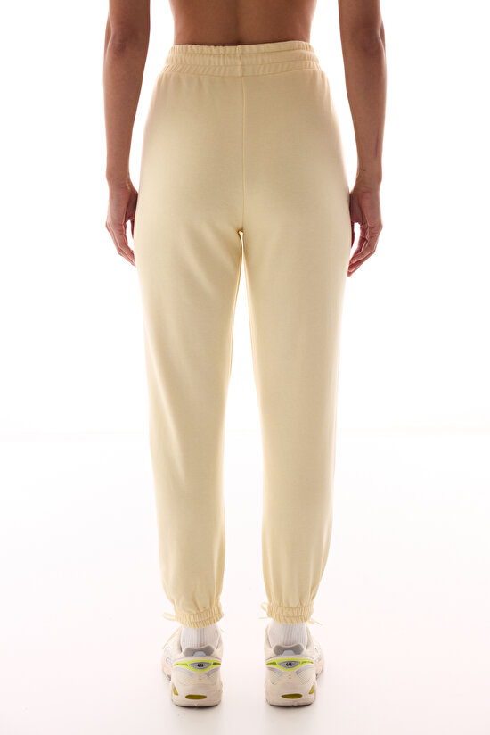Ekru Yüksek Bel Active Jogger Pantolon - 3