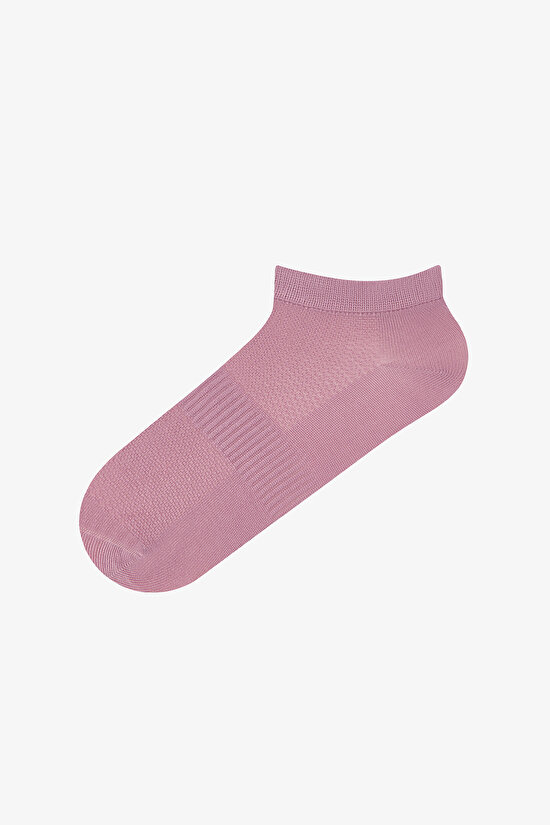 3 Çift Burun Dikişsiz Spor Microfiber Patik Çorap - 4