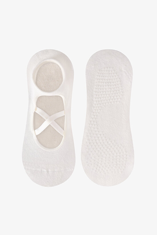 Active Towel Ballet Liner Socks - 1