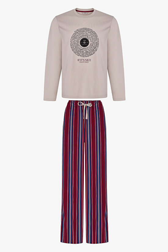 SOUNDWAVE PANT SET, L, MIX MIX
