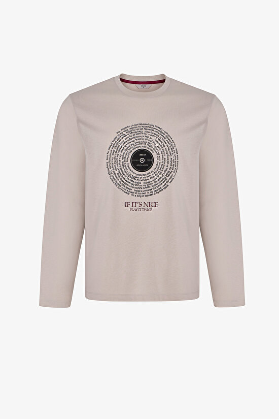 Erkek Soundwave Çizgili Pantolon Uzun Kollu Pijama Takımı - 2