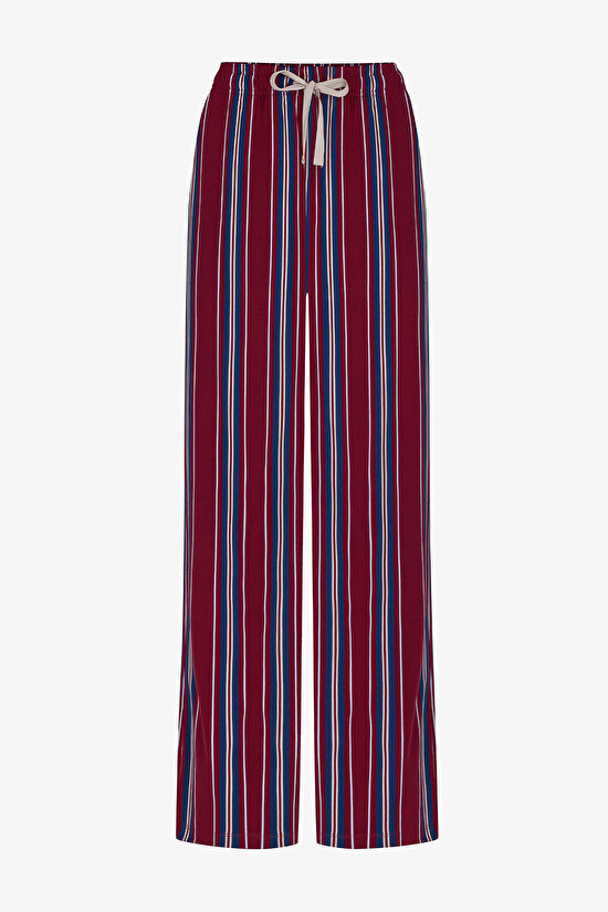 Erkek Soundwave Çizgili Pantolon Uzun Kollu Pijama Takımı - 3