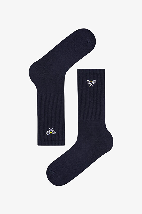 Man Multicolor Court Vibes 3in1 Socket Socks - 2