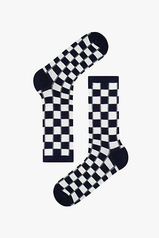 Man Multicolor Court Vibes 3in1 Socket Socks - 3