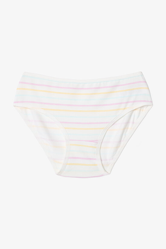 Multi Color Girls Stripe 5-Pack Slip Multi Color Girls Stripe 5-Pack Slip - 5