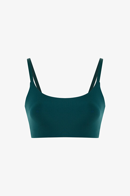 Koyu Yeşil Hafif Destek Spor Sütyeni Koyu Yeşil Hafif Destek Spor Sütyeni - 5