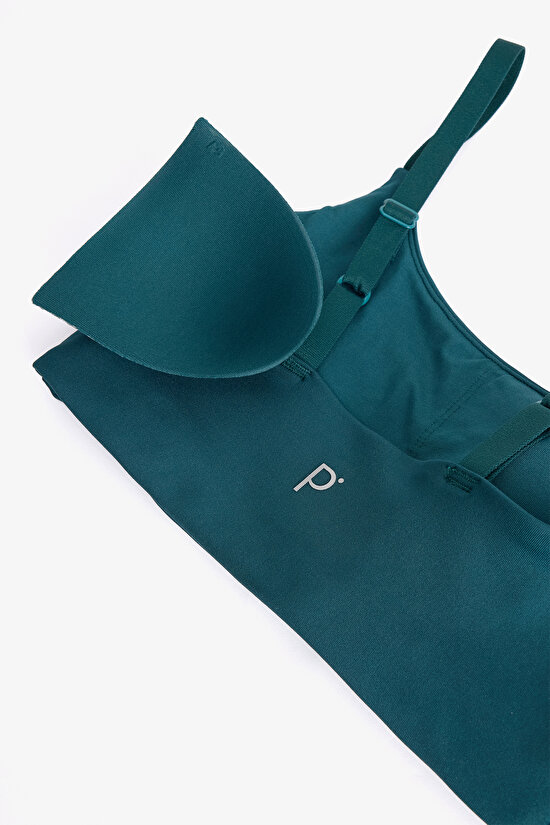 Koyu Yeşil Hafif Destek Spor Sütyeni Koyu Yeşil Hafif Destek Spor Sütyeni - 6