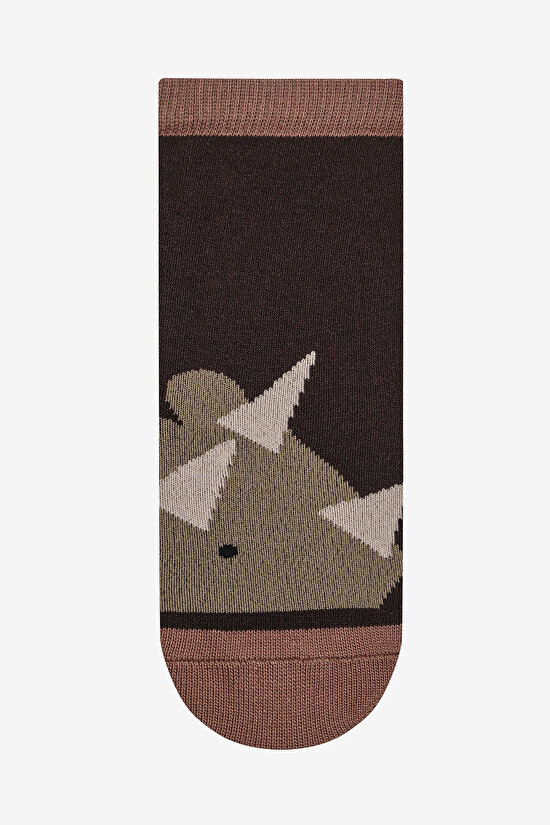 Boys Dino Time 4in1 Multi Colour Socket Socks - 3