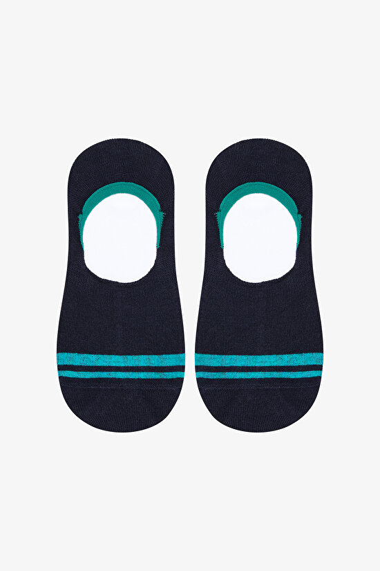 Erkek Double Stripe Çok Renkli 3'lü Suba Çorap Erkek Double Stripe Çok Renkli 3'lü Suba Çorap - 3