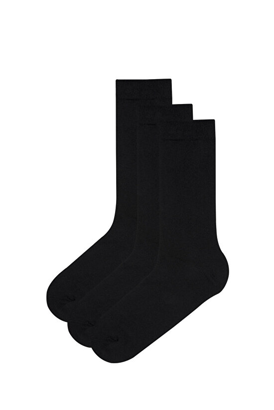 Erkek Basic 3lü Soket Çorap - 1