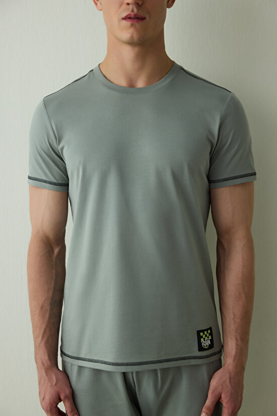 Erkek Street Uzun Kollu Pamuklu Pijama Takımı - 3