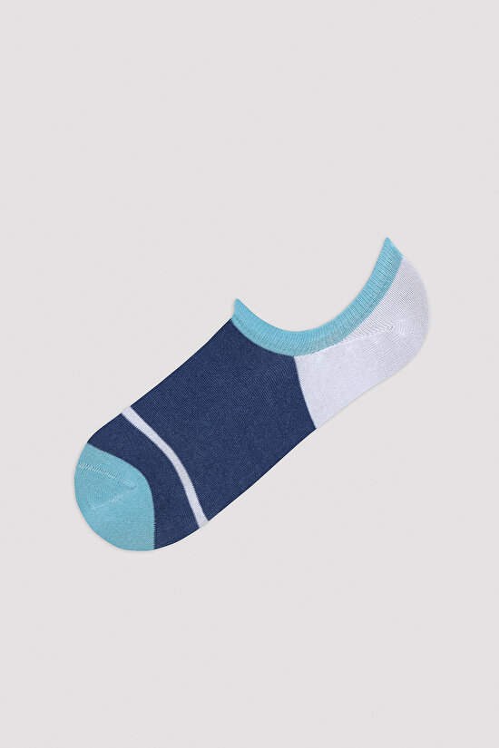 Erkek Detailed Çok Renkli 3lü Sneaker Çorap - 3