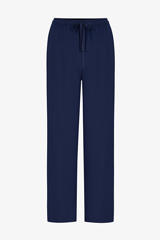 Erkek Lacivert Tom&jerry Uzun Kollu Gömlek Pantolon Pijama Takımı - 3