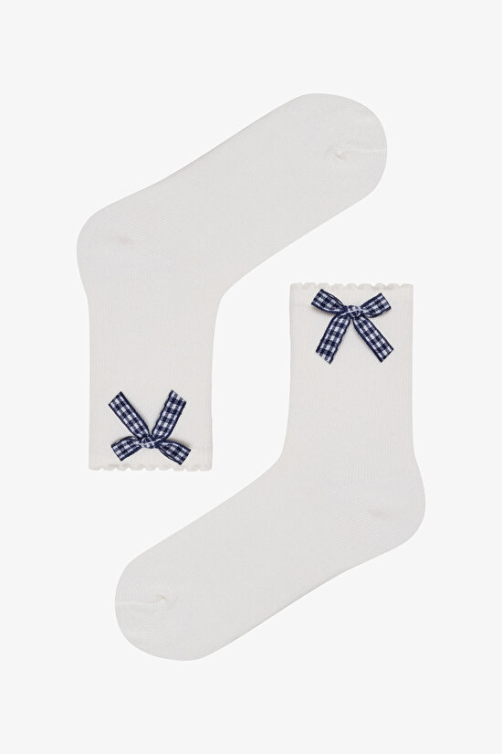 Kız Çocuk Frilly 2li Soket Çorap - 3