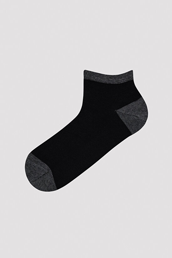 Men Basic Color Block 5in1 Liner Socks - 3