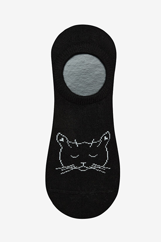 Animal Black 3in1 Sneaker Socks - 3