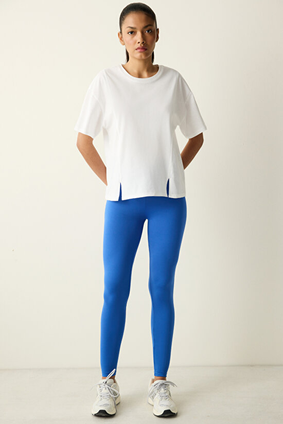 Relax Feel Koyu Mavi Tayt - 3