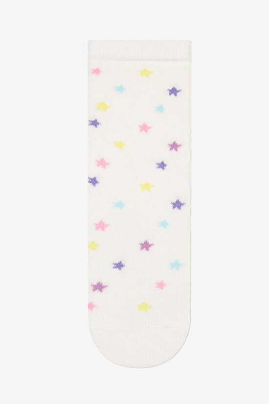 Kız Çocuk Unicorn Çok Renkli 4lü Soket Çorap - 3