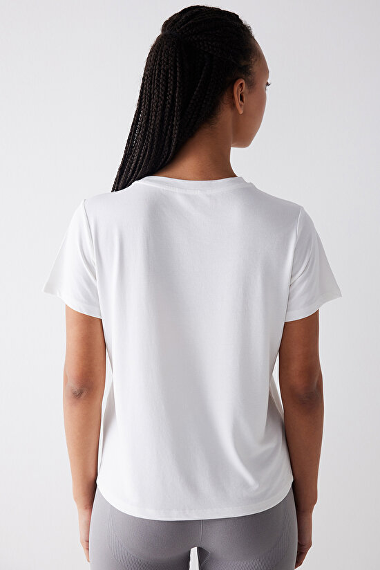 Modal White T-shirt - 6