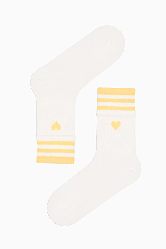 Ankle Detailed Tennis 3in1 Socket Socks - 4