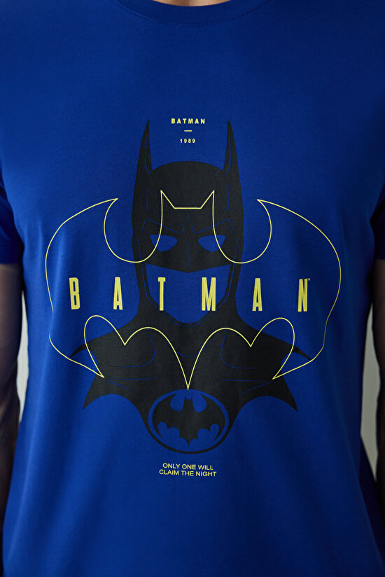 Erkek Batman Sloganlı Pijama Takımı - 4