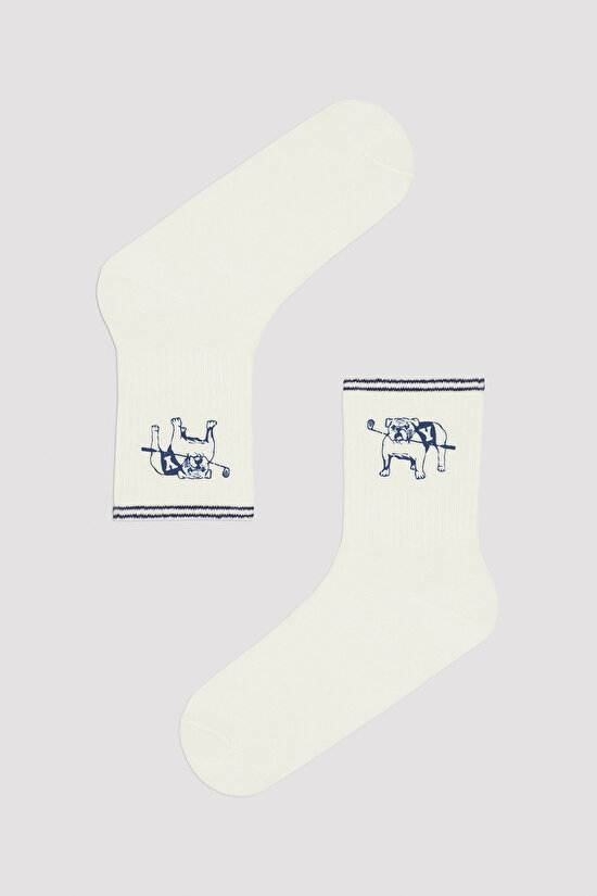 Yale 2 li Gri Tenis Soket Çorap - Unique Koleksiyonu - 4