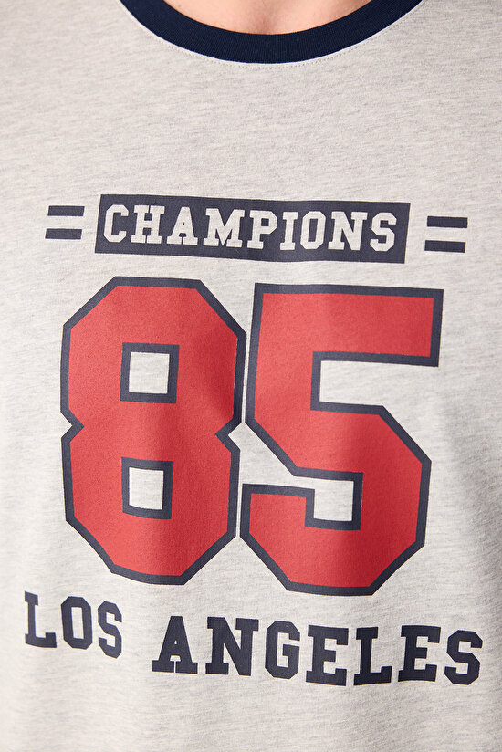 Man Laos Angeles Multi Colour Jogger PJ Set - 4