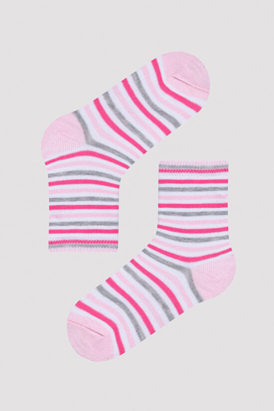 Kız Çocuk Pinky Unicorn 4lü Soket Çorap - 2