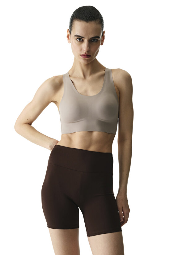 Kahverengi Smooth Feel Hot Pantolon - 4