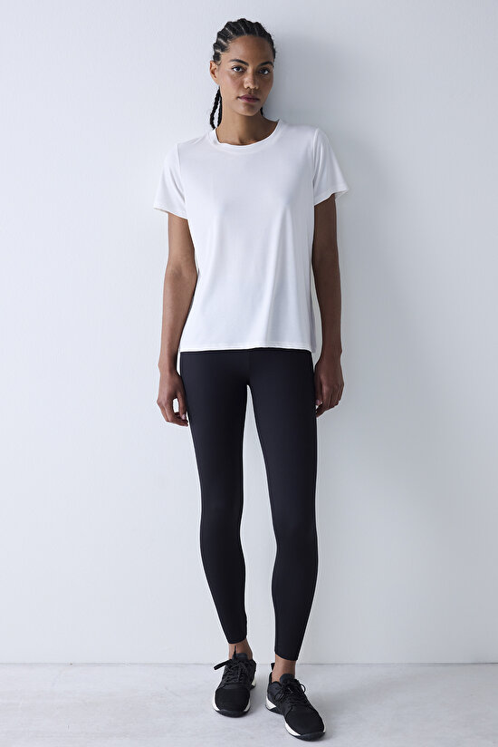 Black Miracle Fit Crop Leggings - 5