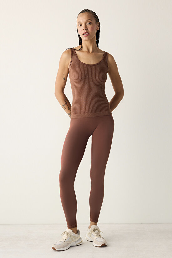 Seamless Lurex Top - 3