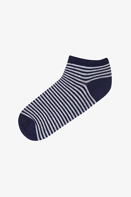 Erkek Triangle 3lü Çok Renkli Patik Çorap Erkek Triangle 3lü Çok Renkli Patik Çorap - 4