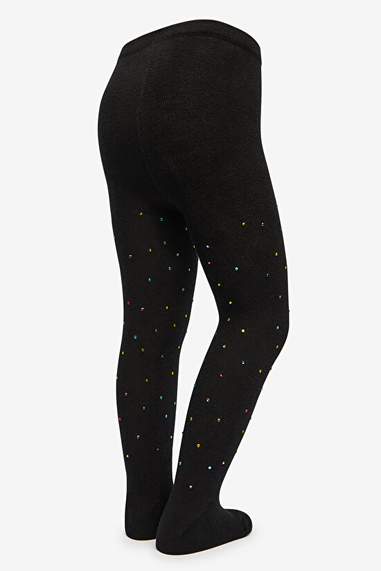 Pretty Bright Siyah Külotlu Çorap - 3